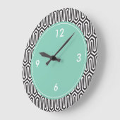 大装飾壁時計抽象芸術模様 ラージ壁時計 (傾斜)
