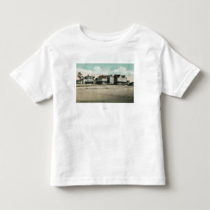 大西洋およびAbbottのホテルの外観 トドラーTシャツ