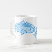 大西洋くろまぐろ コーヒーマグカップ (正面左)