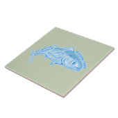 大西洋くろまぐろ タイル (側面)