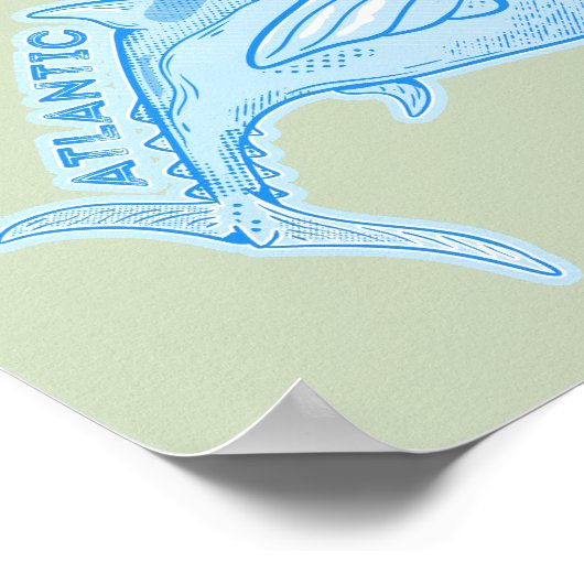 大西洋くろまぐろ ポスター (角)