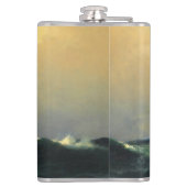 大西洋で嵐に巻き込まれた船海 フラスク (裏面)