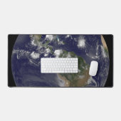 大西洋で熱帯嵐を示す全地球 デスクマット (キーボード&マウス)