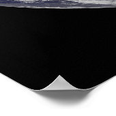 大西洋で熱帯嵐を示す全地球 ポスター (角)