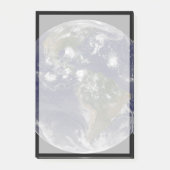 大西洋で熱帯嵐を示す全地球 ポストイット (正面)