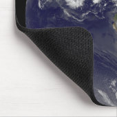 大西洋で熱帯嵐を示す全地球 マウスパッド (コーナー)