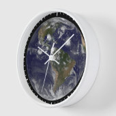 大西洋で熱帯嵐を示す全地球 壁時計 (傾斜)