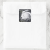 大西洋とカリブ海のハリケーン・ディーン スクエアシール (バッグ)