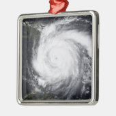 大西洋とカリブ海のハリケーン・ディーン メタルオーナメント (左)