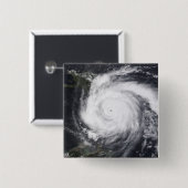 大西洋とカリブ海のハリケーン・ディーン 缶バッジ (正面&裏面)