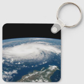 大西洋にハリケーン・ドリアン海。 キーホルダー (裏面)