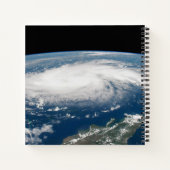 大西洋にハリケーン・ドリアン海。 ノートブック (裏面)