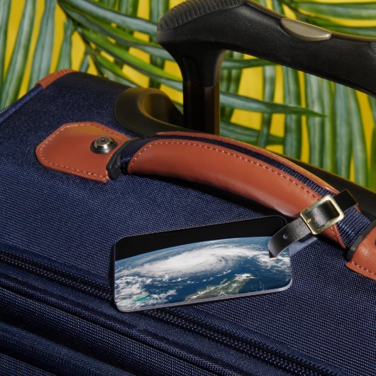 大西洋にハリケーン・ドリアン海。 ラゲッジタグ (正面インサイチュ3)