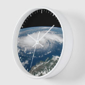 大西洋にハリケーン・ドリアン海。 壁時計 (傾斜)