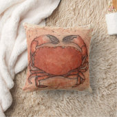 大西洋のカニ クッション (ブランケット)