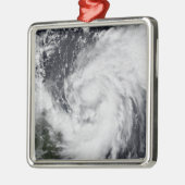 大西洋のハリケーンウィルマカリブのと メタルオーナメント (左)