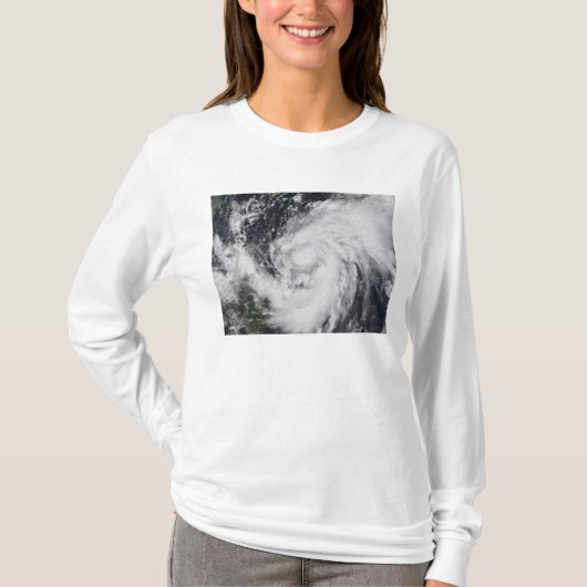 大西洋のハリケーンウィルマカリブのと Tシャツ (正面)