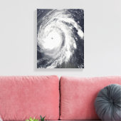 大西洋のハリケーン海 キャンバスプリント (インサイチュ (リビング))