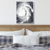 大西洋のハリケーン海 キャンバスプリント (インサイチュ (寝室))