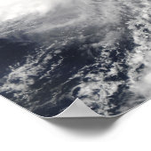 大西洋のハリケーン海 ポスター (角)