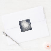 大西洋のハリケーンIgor海 スクエアシール (封筒)