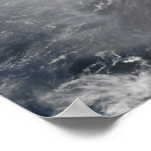 大西洋のハリケーンIgor海 ポスター (角)