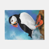 大西洋のパフィン様式 ドアマット (正面)