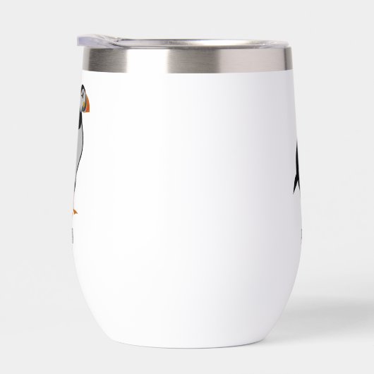 大西洋のパフィン立ち (右面)