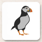 大西洋のパフィン立ち コースター (正面)