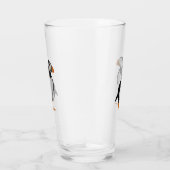 大西洋のパフィン立ち タンブラーグラス (右)