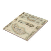 大西洋のポルトガルの島 タイル (側面)