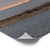 大西洋の夕日ポスター ポスター (角)