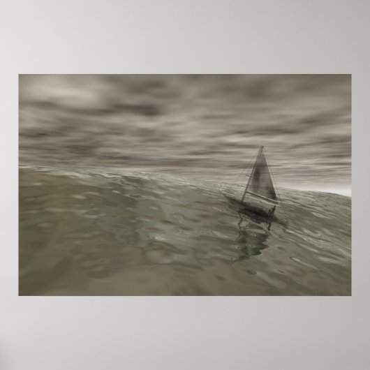 大西洋の幽霊 ポスター (正面)