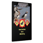 大西洋の水泳漫画のモノグラム写真 クリップボード (右)