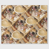 大西洋の海の貝 ラッピングペーパー (フラット)