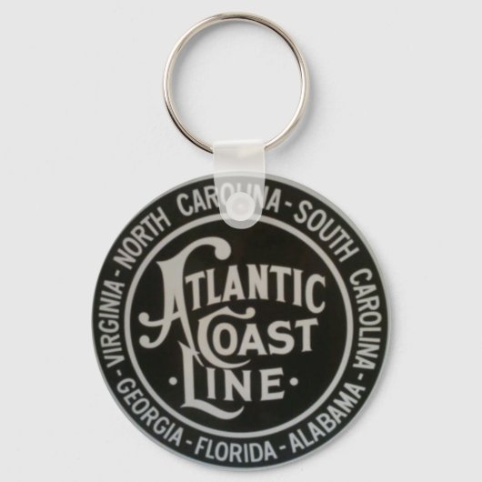 大西洋の海岸ラインkeychain キーホルダー (正面)