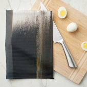 大西洋の満月 キッチンタオル (四つ折り)