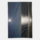 大西洋の満月 キッチンタオル (縦)