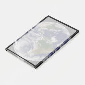 大西洋の熱帯性嵐のある完全な地球 ポストイット (アングル)