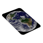 大西洋の熱帯性嵐のある完全な地球 マグネット (右側)