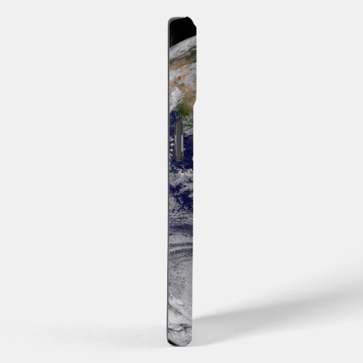 大西洋の熱帯性嵐のある完全な地球 Case-Mate iPhoneケース (裏面 / 右)