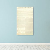 大西洋の物理海 キャンバスプリント (インサイチュ (ウッドフロア))