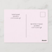 大西洋の美しい写真 ベストマム 海好き ピンク ポストカード (裏面)