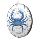 大西洋の青カニの投げ矢板 ダーツボード (正面右)