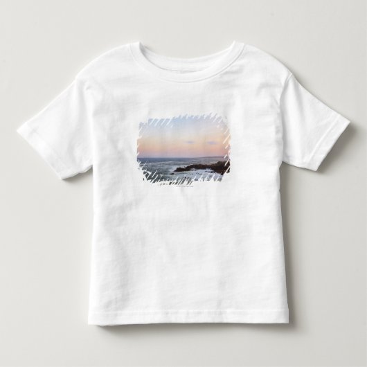 大西洋へのポートランド頭部そして眺め トドラーTシャツ (正面)