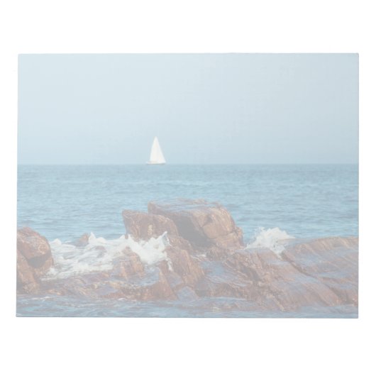 大西洋を航行する ノートパッド (正面)