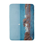 大西洋を航行する バスマット (正面縦)