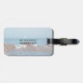 大西洋を航行する ラゲッジタグ (裏面横)