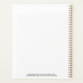 大西洋を越えた雨の海 プランナー手帳 (裏面)