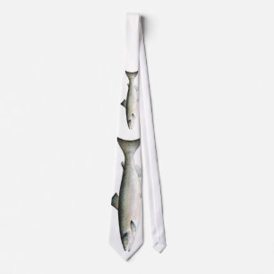 大西洋サケの魚 ネクタイ